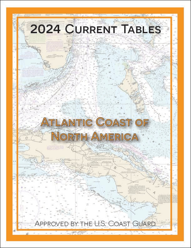 2024 Tidal Current Tables: Atlantic Coast of North America