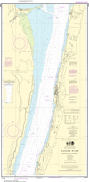 NOAA Print-on-Demand Charts US Waters-Hudson River Yonkers to Piermont-12346