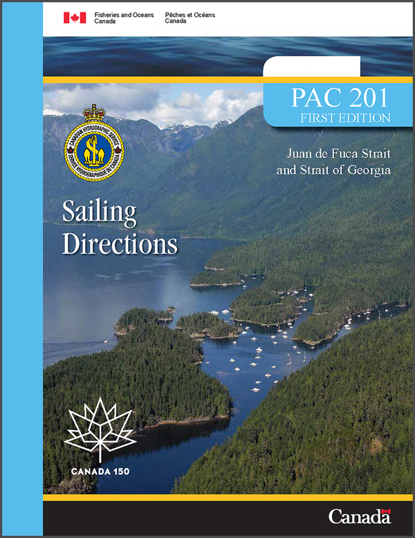 Canadian Sailing Directions Captain's Nautical Books & Charts