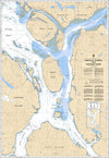 CHS Chart 3947: Grenville Channel to/à Chatham Sound