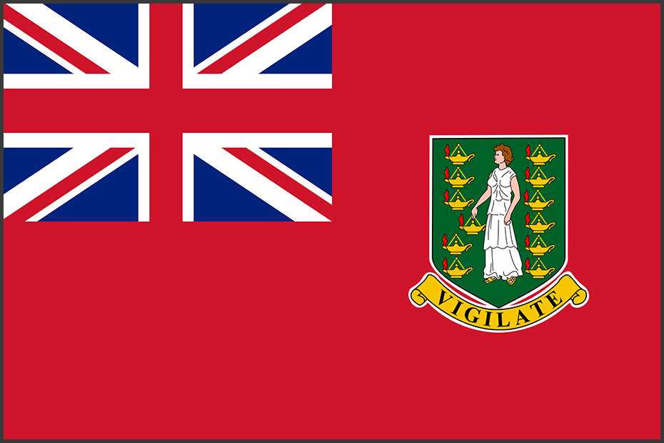 Flag of British Virgin Islands (Ensign)