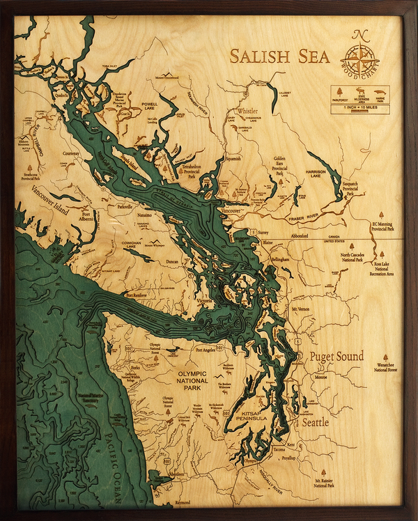 WoodChart Maps Captain's Nautical Books & Charts
