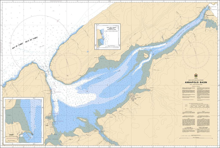 CHS Chart 4396: Annapolis Basin