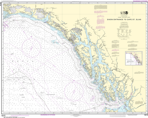 NOAA Charts for the Alaska Coast (AK4): Prince William Sound