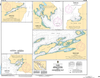 CHS Print-on-Demand Charts Canadian Waters-3555: Plans - Vicinity of/ProximitЋ de Redonda Islands and/et Loughborough Inlet, CHS POD Chart-CHS3555