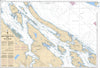 CHS Chart 3442: North Pender Island to/à Thetis Island