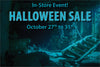 Halloween Sale: October 27th - 31st