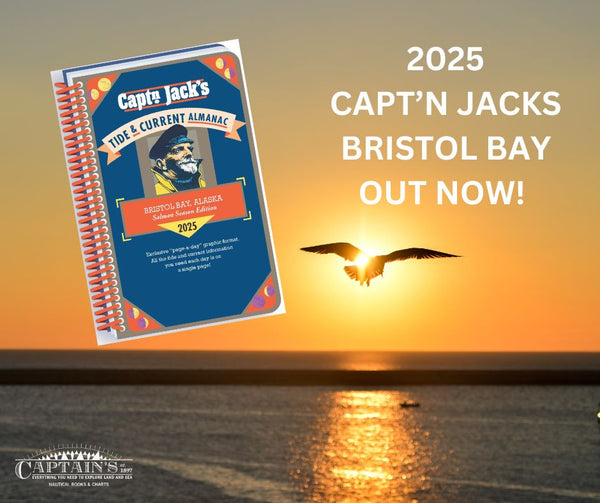 2025 Capt'n Jacks Bristol Bay Tide & Current Almanac Captain's