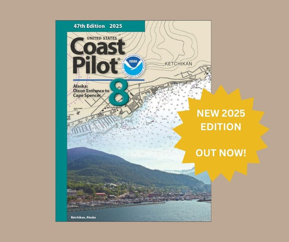 New 2025 Edition of US Coast Pilot 8 Out Now!