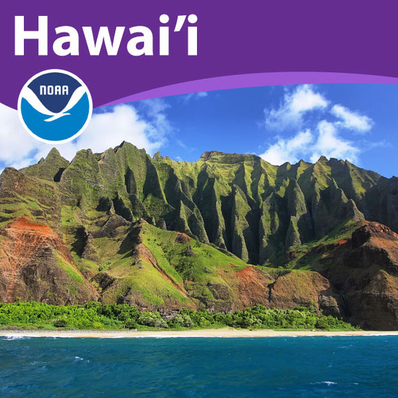NOAA Charts for the Hawai'ian & Pacific Islands (PI2): Hawai'ian Islands