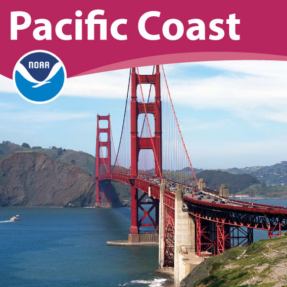 NOAA Charts for the Pacific Coast