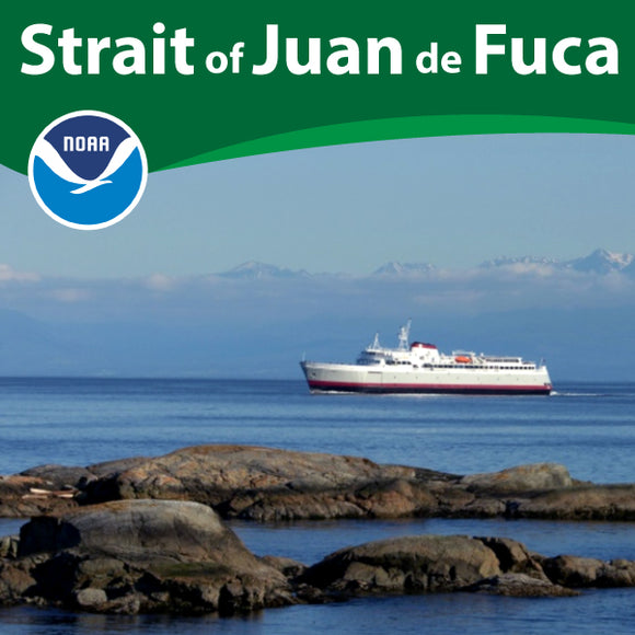 NOAA Charts for the Strait of Juan de Fuca