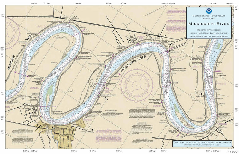 Nautical Placemat: Miami Harbor (FL)