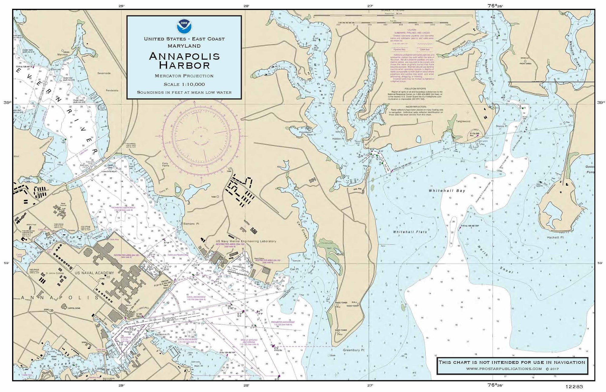 Nautical Placemat: Annapolis (MD)