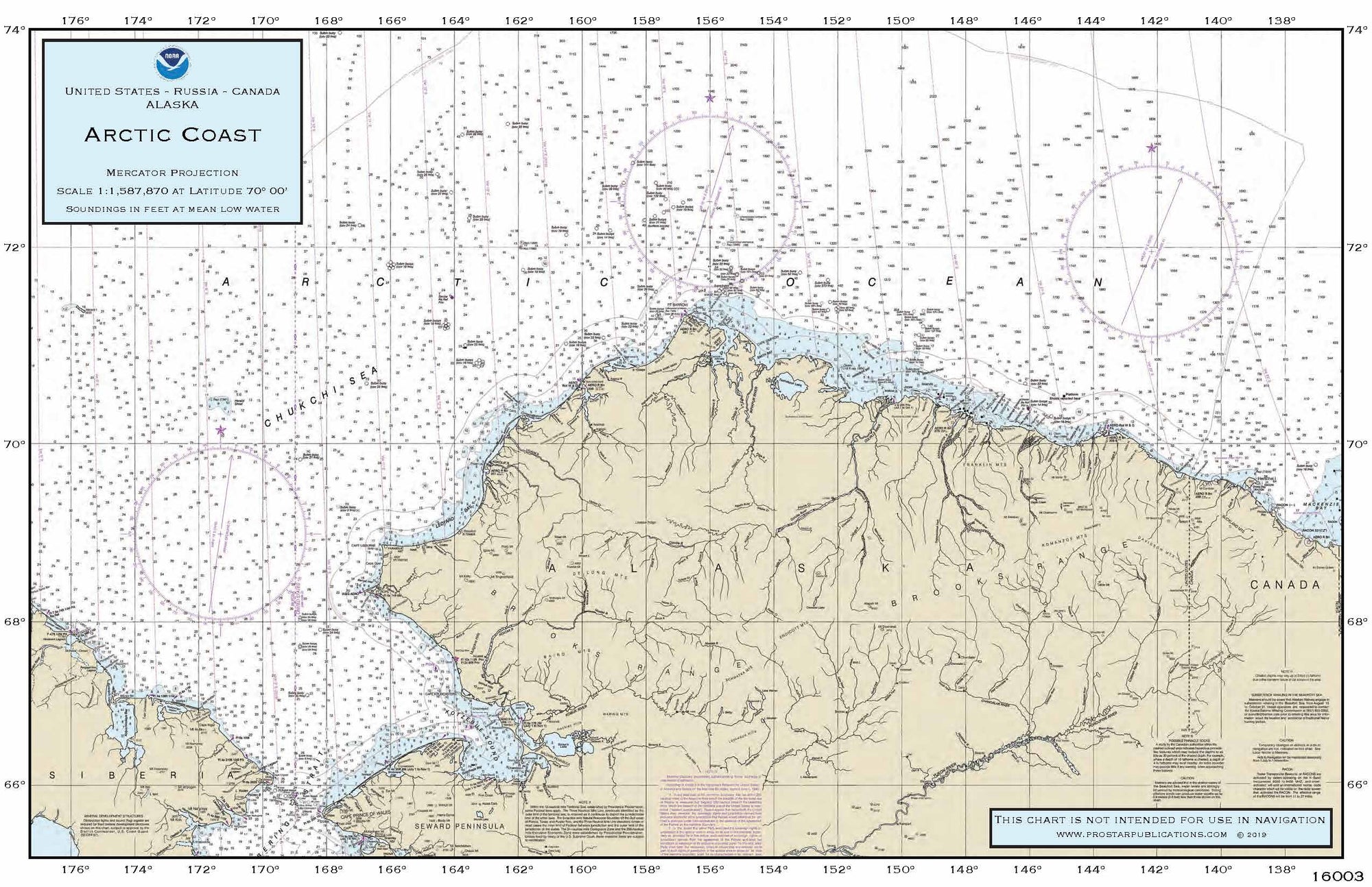 Nautical Placemat: Arctic Coast