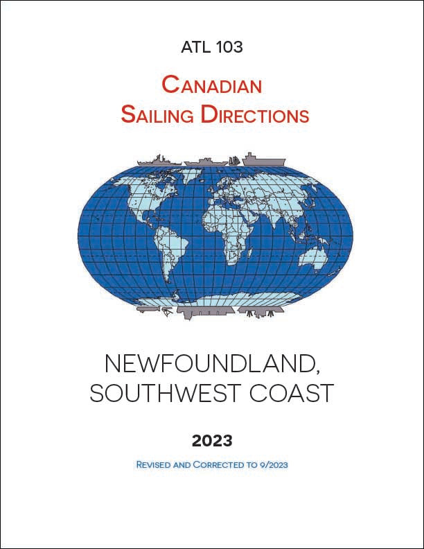 Sailing Directions ATL103: Newfoundland, Southwest Coast
