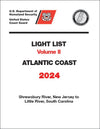 2024 Light List Volume II: Atlantic Coast (New Jersey to Little River, SC)