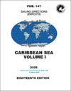 PUB 147 Sailing Directions Caribbean Sea, Volume 1 (2025)