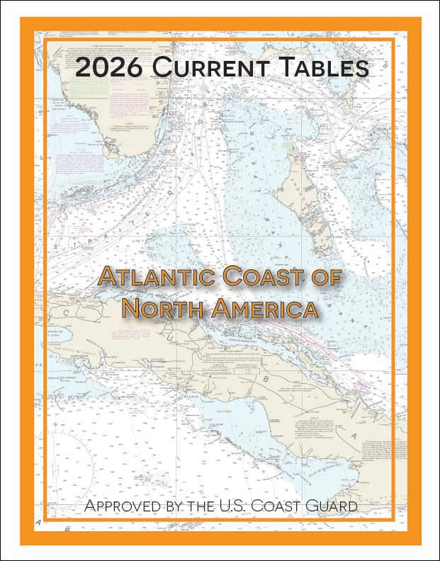 2026 Tidal Current Tables: Atlantic Coast of North America