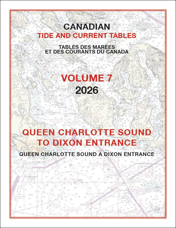2026 Canadian Tide & Current Tables (Volume 7)