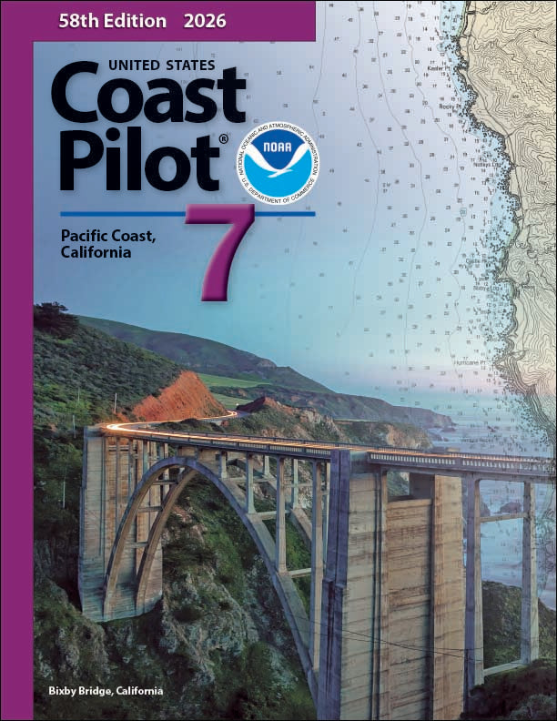 US Coast Pilot 7 (2026), Pacific Coast: California