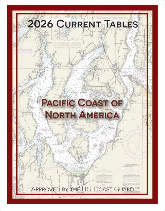 2026 Current Tables: Pacific Coast of North America