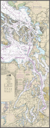 Puget Sound Wall Map