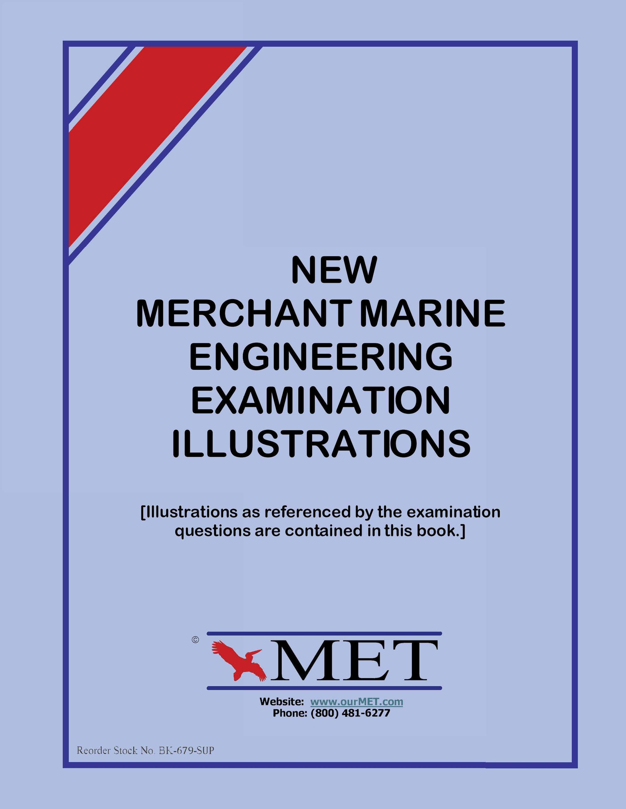 BK-679 New Merchant Marine Engineering Examination Illustrations