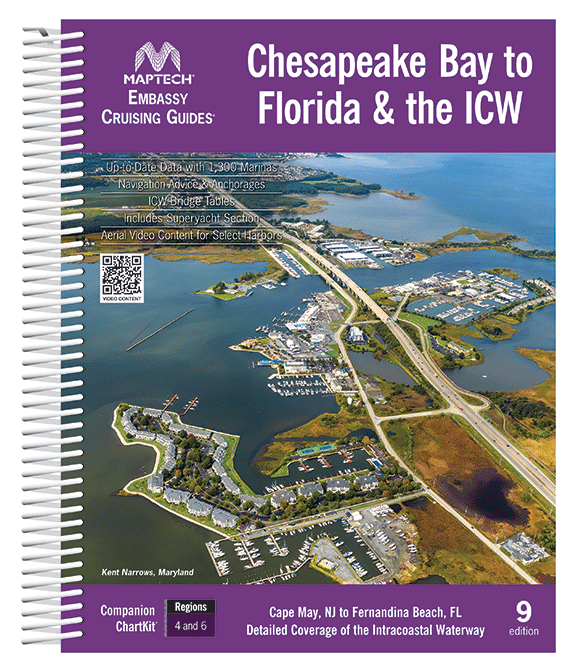 Maptech Embassy Cruising Guides: Chesapeake Bay to Florida & the ICW