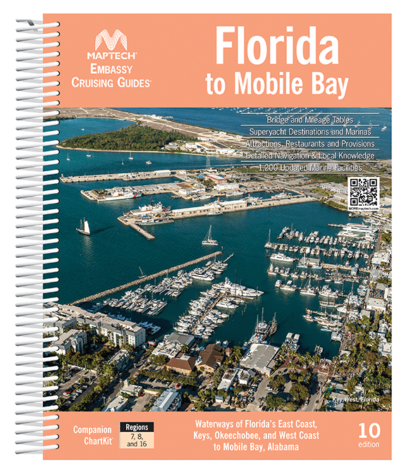 Maptech Embassy Cruising Guides: Florida to Mobile Bay