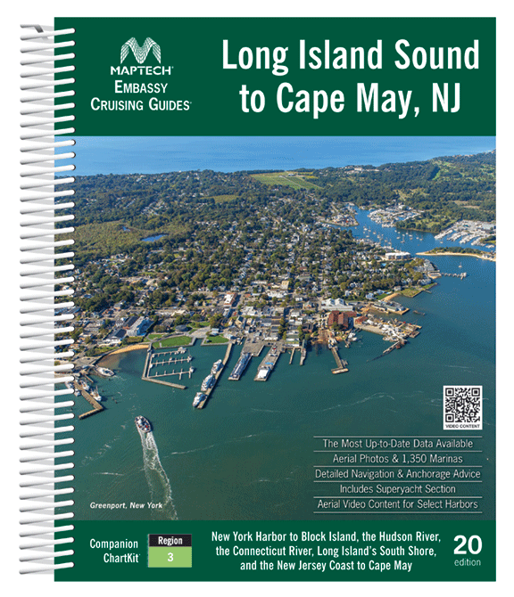 Maptech Embassy Cruising Guides: Long Island Sound to Cape May, NJ