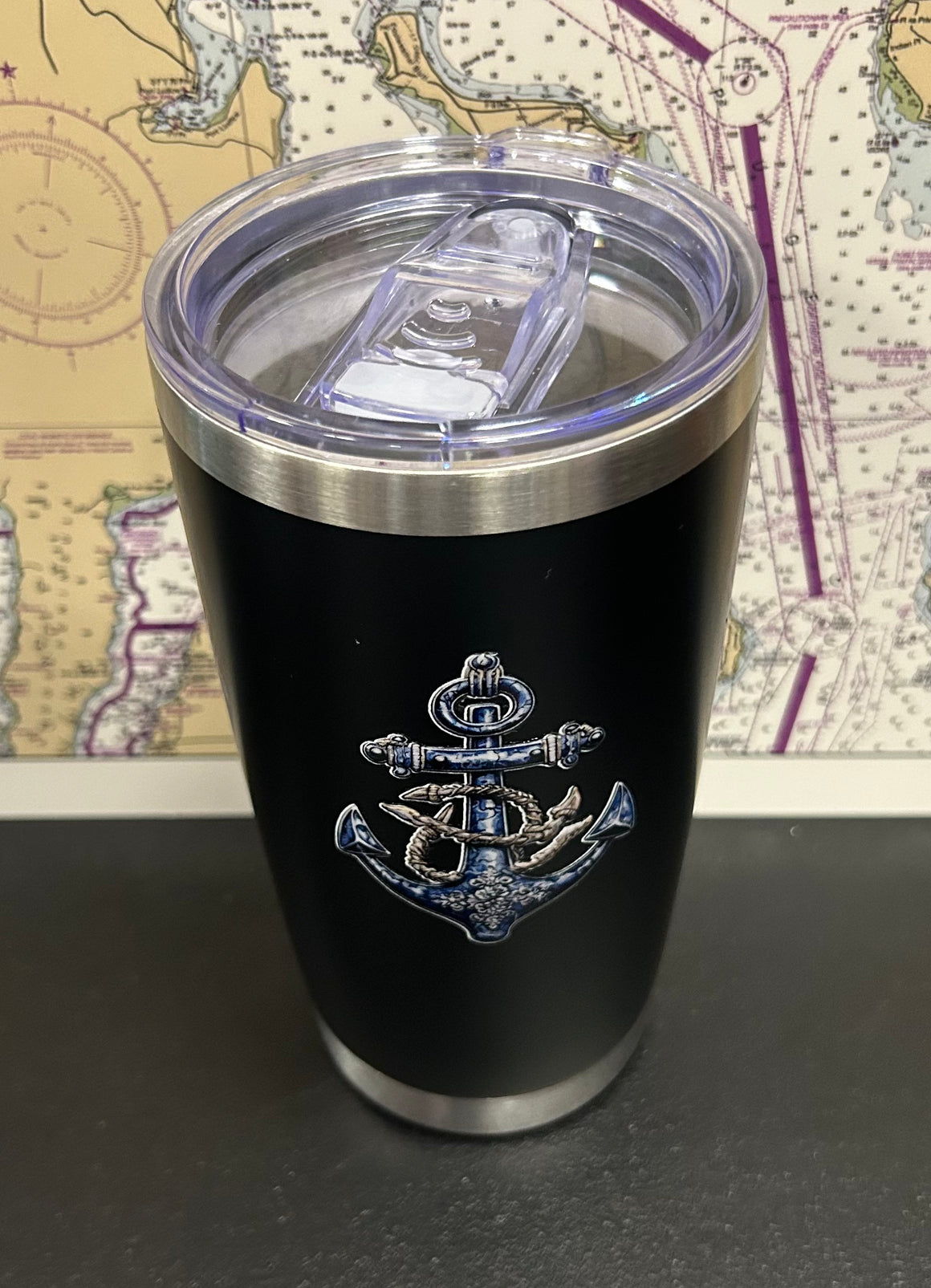Anchor Tumbler, Black