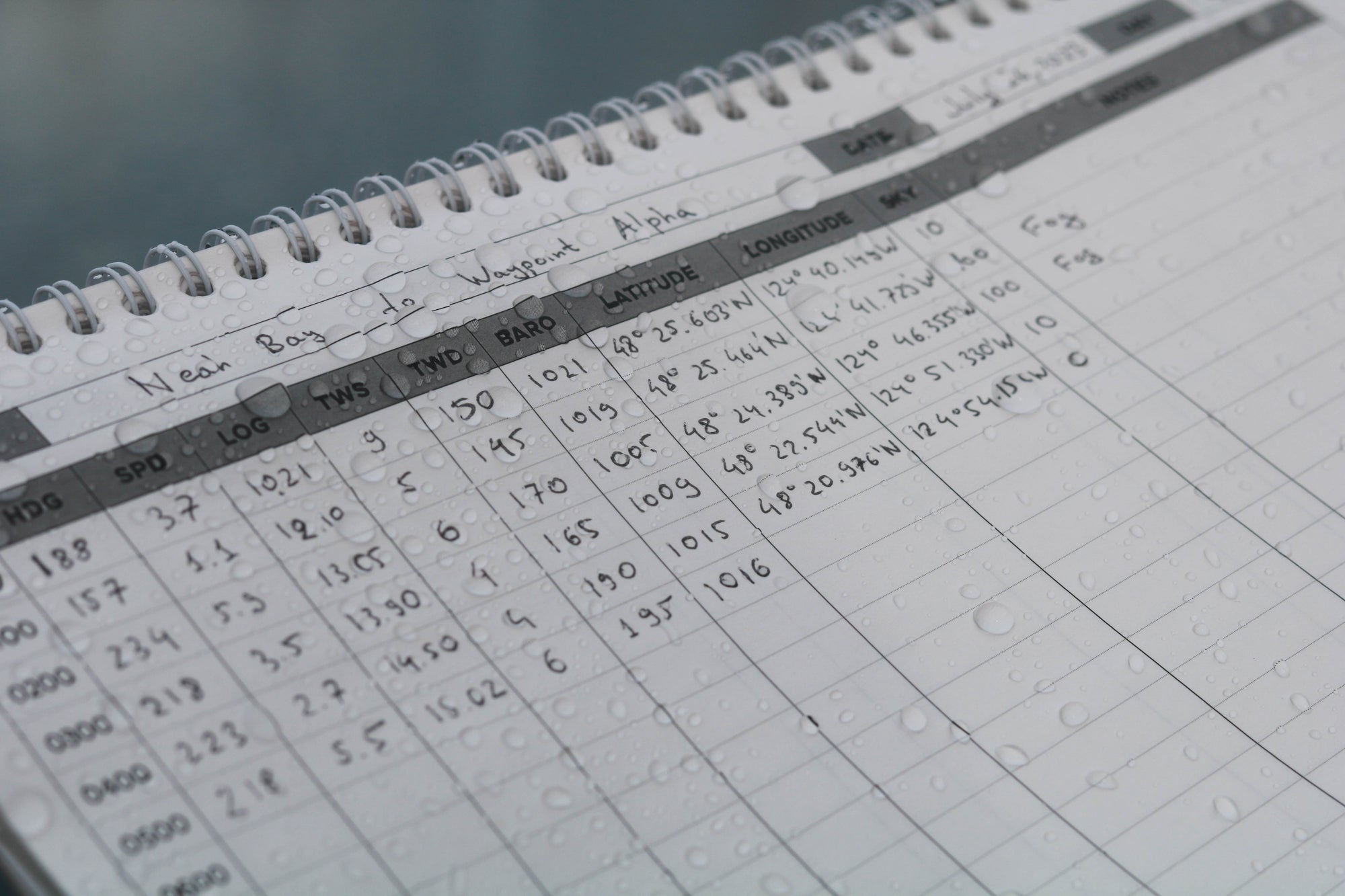 The Offshore Logbook - Passage and Offshore Sailing Log