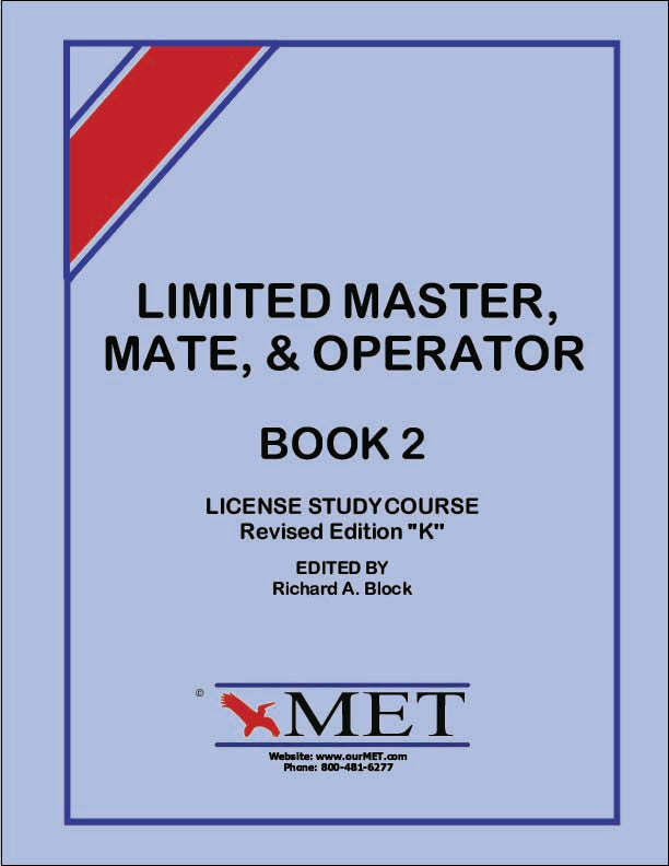 Limited Master Mate & Operator License Book 2