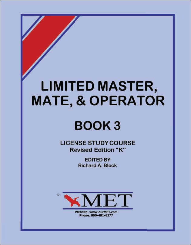Limited Master Mate & Operator License Book 3