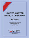 Limited Master Mate & Operator License Book 5