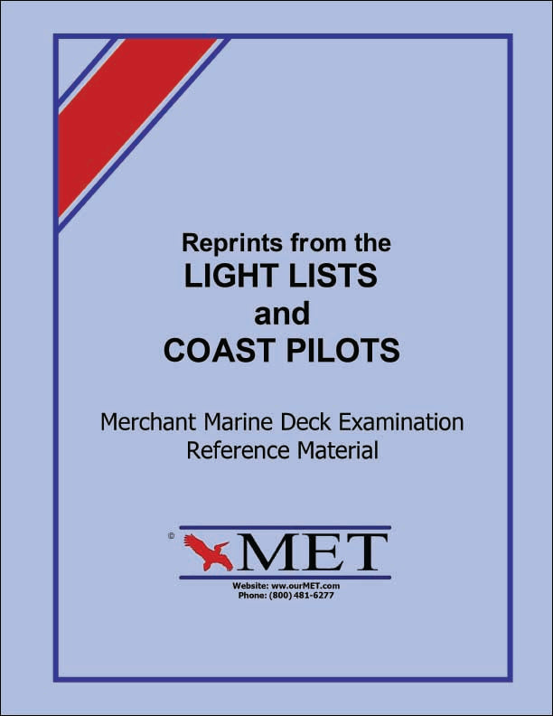 Reprints from the Light Lists and Coast Pilots