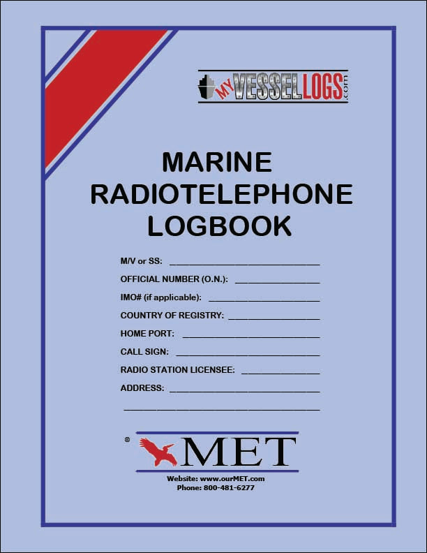 Marine Radiotelephone Logbook