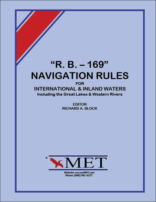RB-169 Navigation Rules for International & Inland Waters
