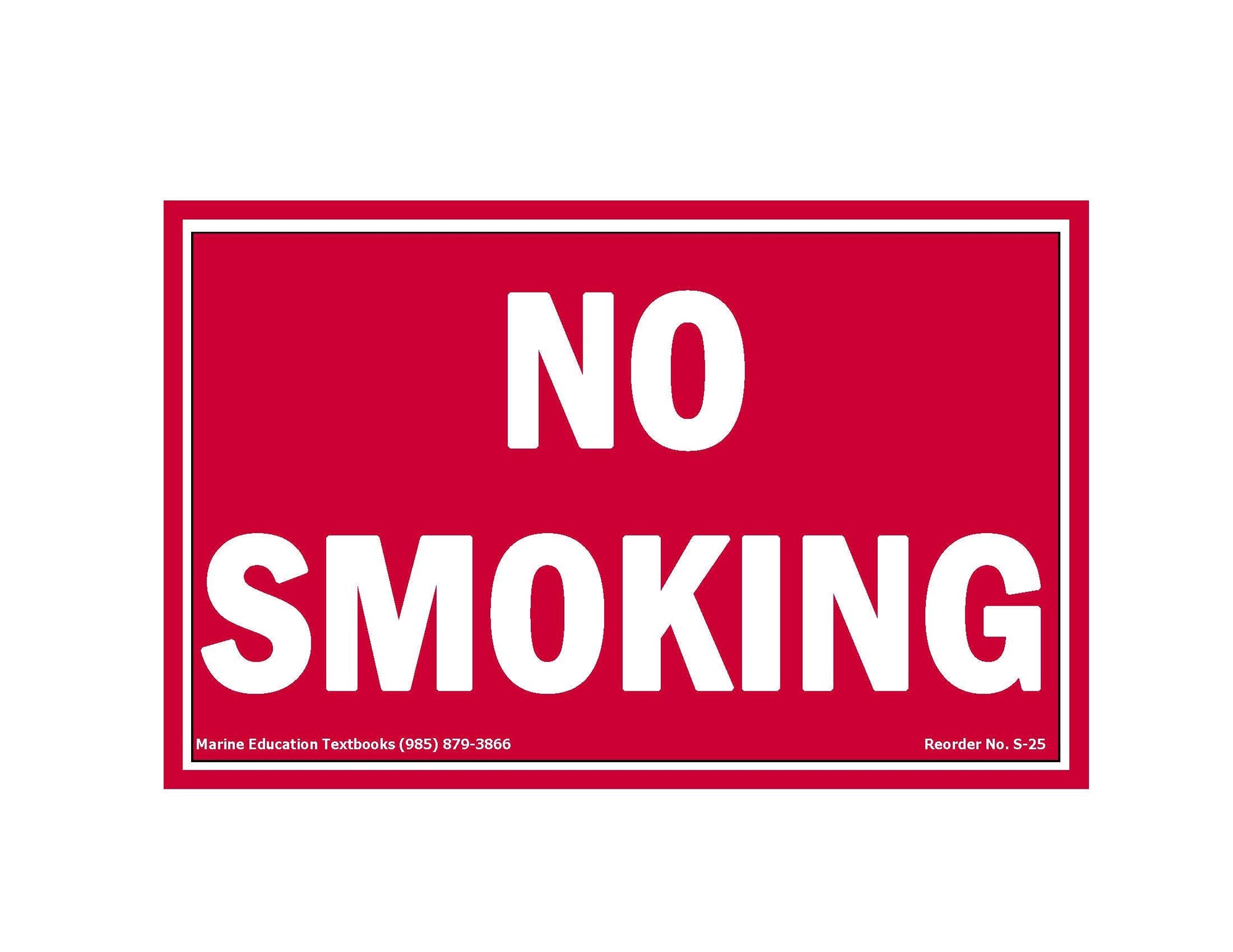 S-25 No Smoking