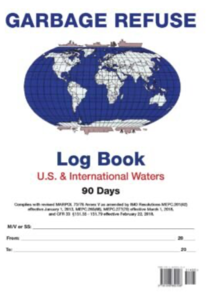 IMO Garbage Refuse for US and International Waters (90 Days)