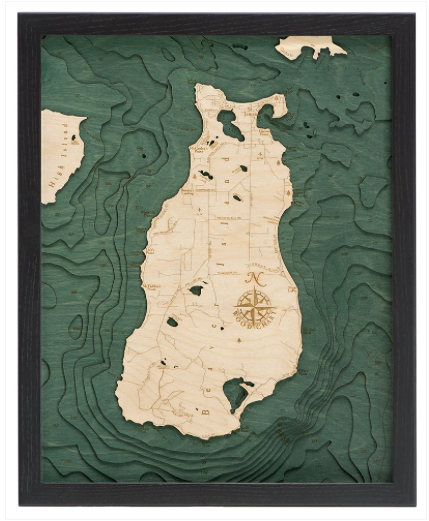 WoodChart of Beaver Island, Michigan