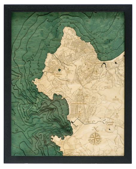 WoodChart of Carmel/ Monterey, California