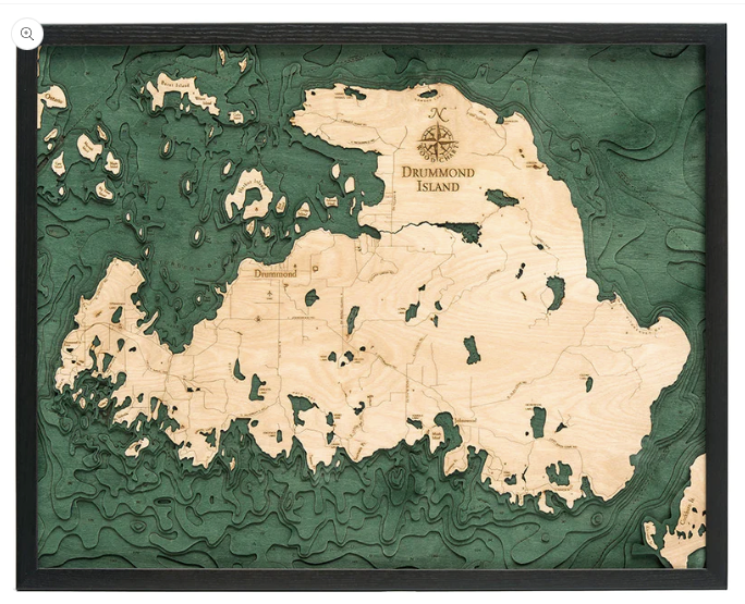 WoodChart of Drummond Island