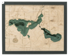 WoodChart of Crooked Lake, Michigan