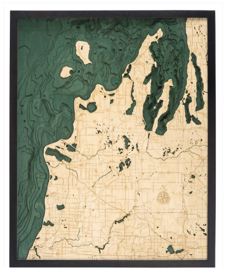 WoodChart of Michigan Route M22