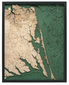 WoodChart of Virginia Beach to Kitty Hawk