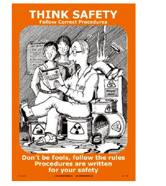S-384 THINK SAFETY-Follow Procedures