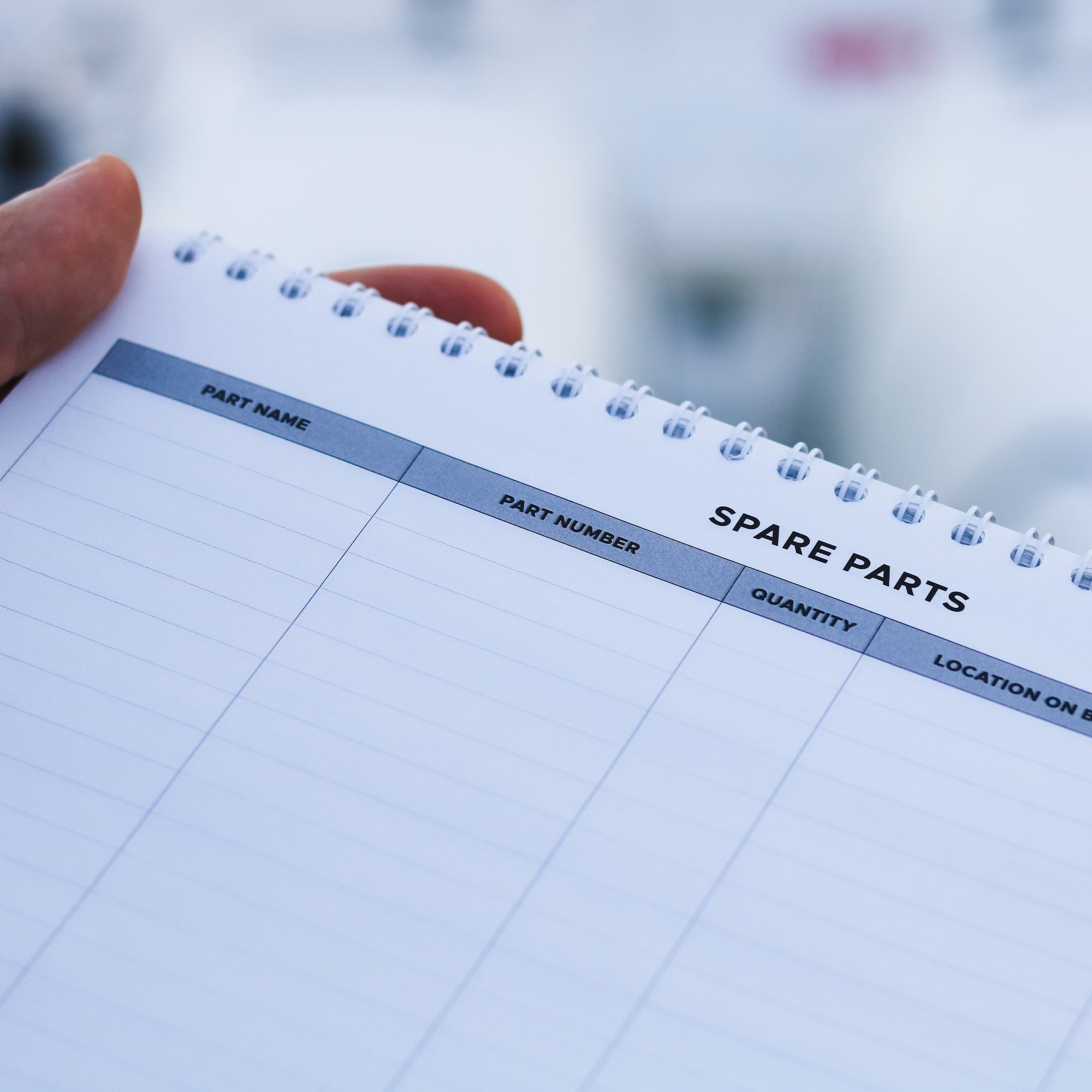 Multiple Engine Maintenance Logbook