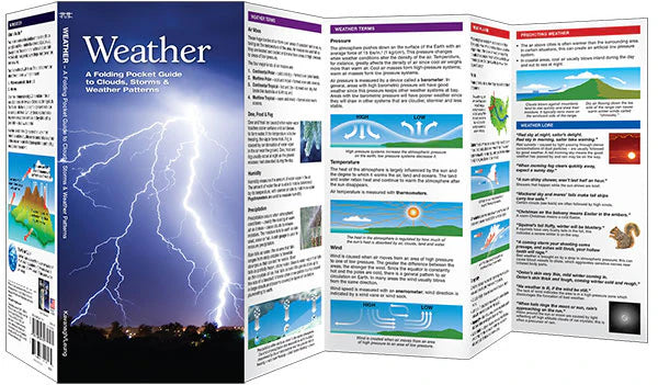 Weather - A folding Pocket Guide to Clouds, Storms & Weather Patterns